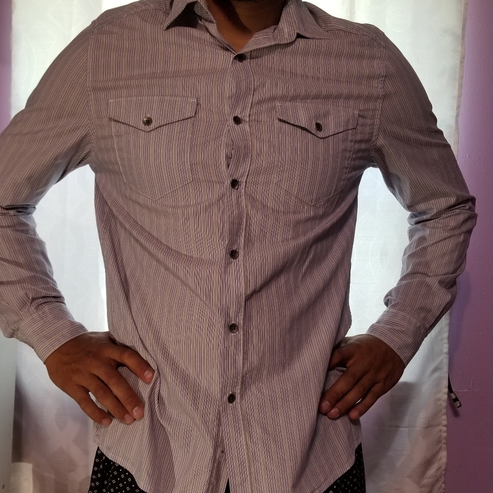 Men long sleeve shirt M